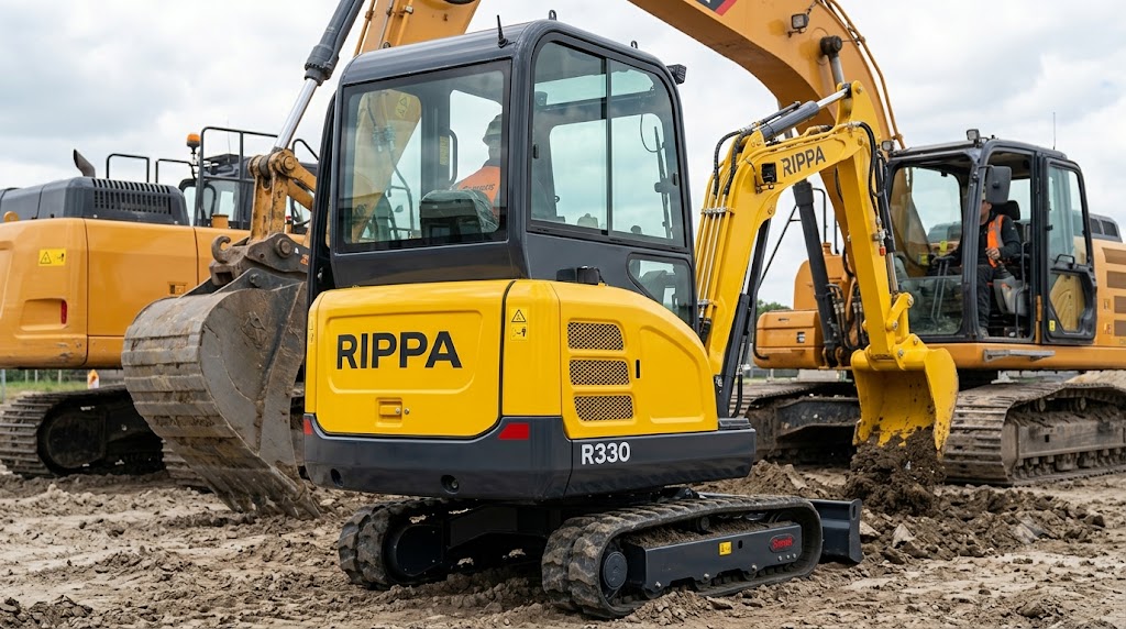 Миниэкскаватор Rippa R330